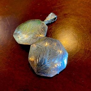 Vintage inspired locket charm